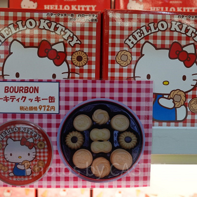 ハローキティクッキー缶