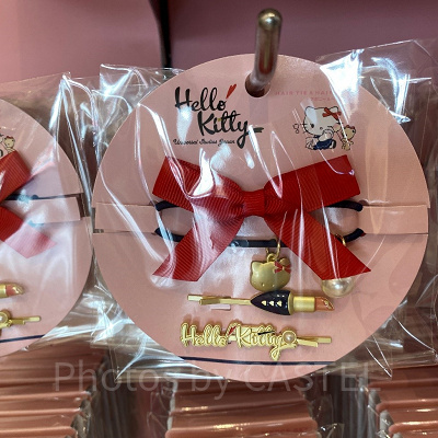 ハローキティヘアポニー＆ヘアピン