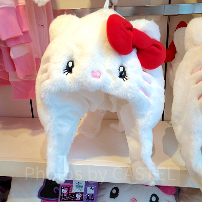 ハローキティぬいぐるみハット 