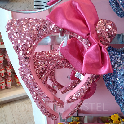 ハローキティスパンコールカチューシャ（ピンク）