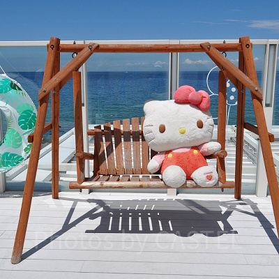 ハローキティスマイルのフォトスポット