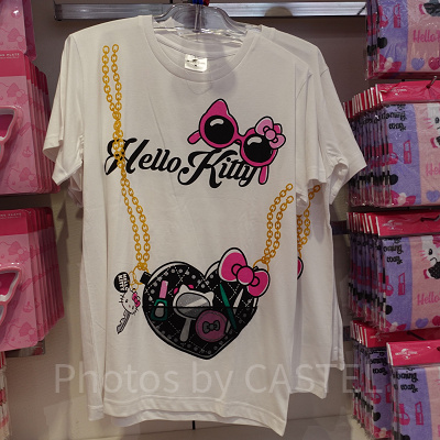 ハローキティのトロンプルイユTシャツ