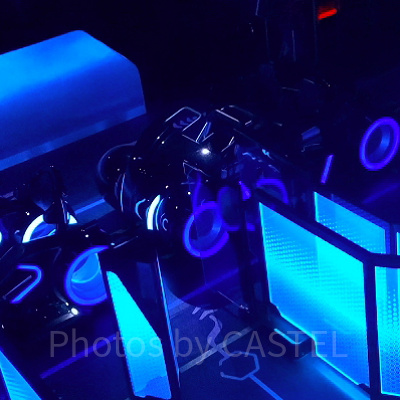 こちらが車型のライドです。2台に1台だけ最後尾にこれがあります。