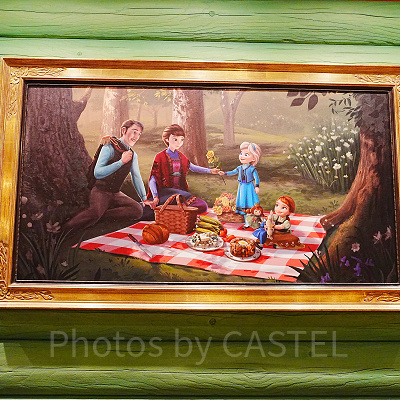 アレンデール・ロイヤルバンケットの隠れミッキー