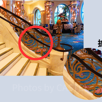 隠れミッキー〔ファンタジースプリングスホテル〕