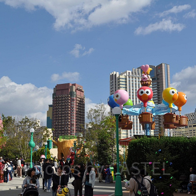 セサミストリート 4-D ムービーマジック：見どころ