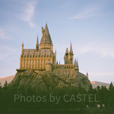 「写ルンです」で撮影したホグワーツ城