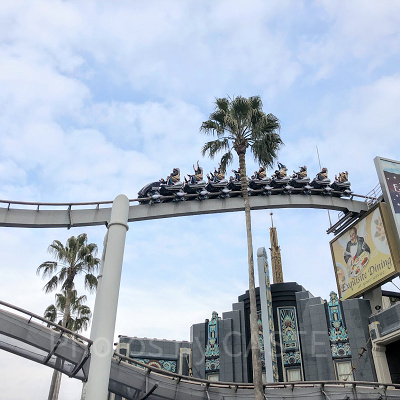 ハリウッドドリーム・ザ・ライド乗車