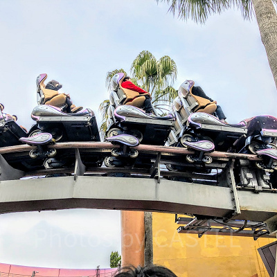 ハリウッド・ドリーム・ザ・ライド乗車