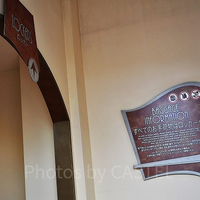 ハリウッド・ドリーム・ザ・ライドのロッカー