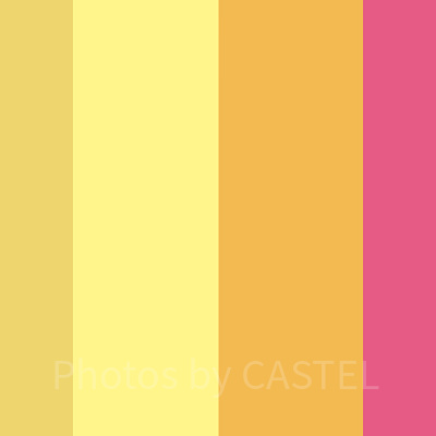 ハニーレモン（普段着）コーデのカラー