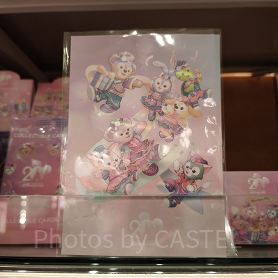 香港ディズニー20周年「ダッフィー&フレンズ・グランドセレブレーショングッズ」:ポストカード
