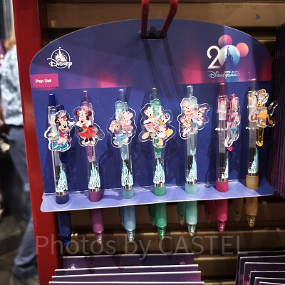 香港ディズニー20周年「ミッキー&フレンズ・グランドセレブレーショングッズ」:ペンセット