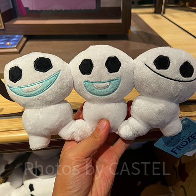 香港ディズニーアナ雪グッズ:スノーギース3体のクッション