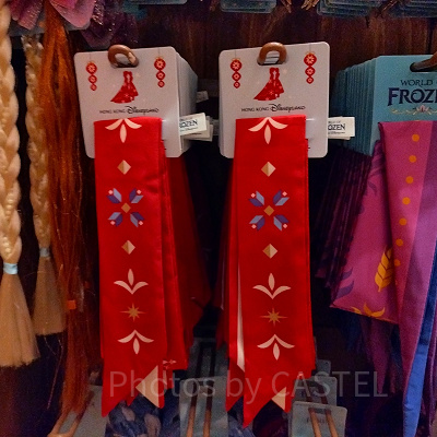 香港ディズニーアナ雪グッズ：アレンデールのスカーフ風アクセサリー