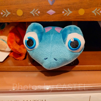 香港ディズニーアナ雪グッズ：ブルーニのプラッシュパーツ