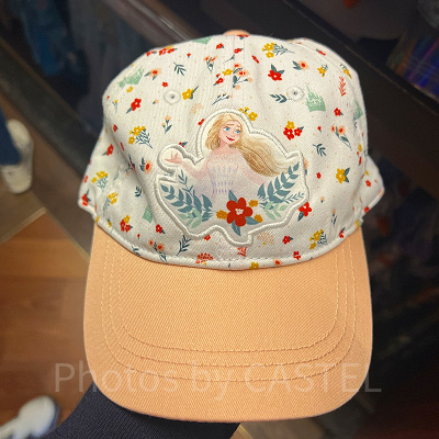 香港ディズニーアナ雪グッズ：エルサのキャップ