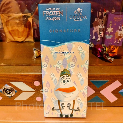 香港ディズニーアナ雪グッズ：【GODIVAコラボ】ミルクチョコバー