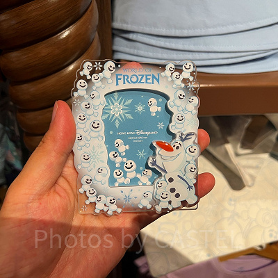 香港ディズニーアナ雪グッズ:スノーギースのアクリル写真立て