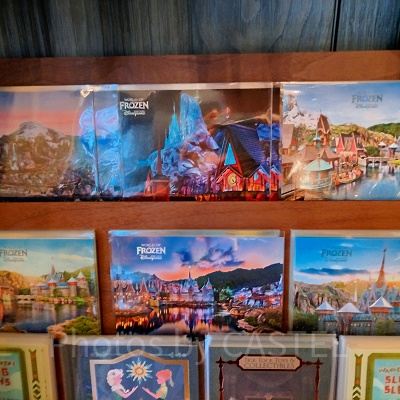 香港ディズニーアナ雪グッズ：ポストカード各種
