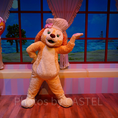 香港ディズニーのグリーティング:ダッフィー&フレンズ・プレイハウスのクッキーアン