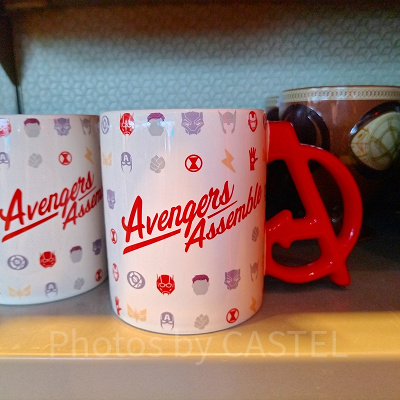 香港ディズニーマーベルグッズ：アベンジャーズのマグカップ