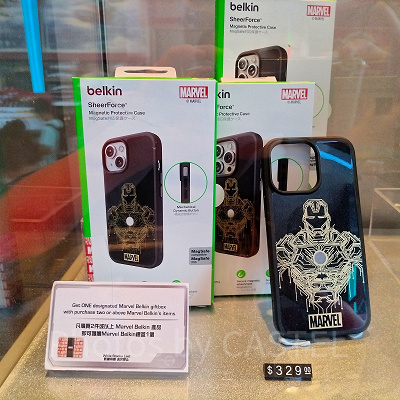 香港ディズニーマーベルグッズ:アイアンマンのスマホケース