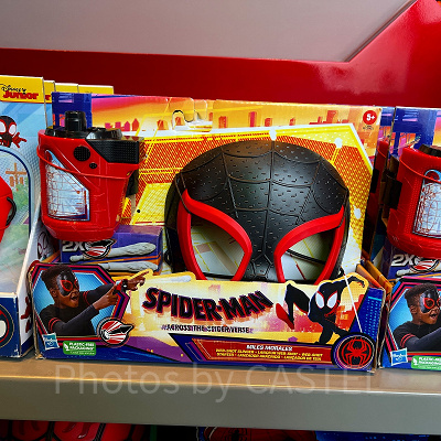 香港ディズニーマーベルグッズ:マイルス版スパイダーマンなりきりマスク&シューター