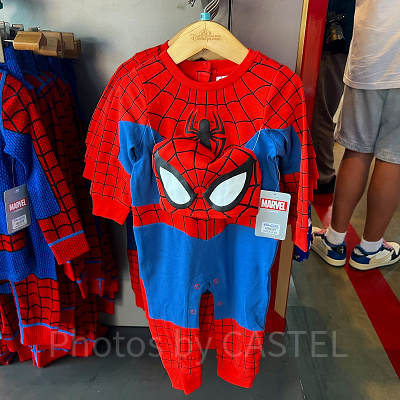香港ディズニーマーベルグッズ:スパイダーマンなりきり部屋着
