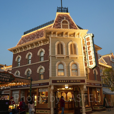 香港ディズニーのスタバ：マーケットハウス