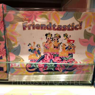 香港ディズニー20周年「フレンドタスティック」グッズ：ポストカード