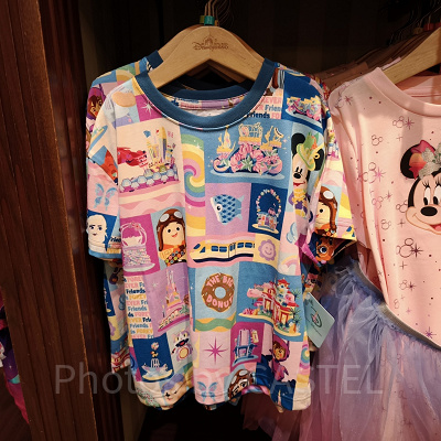 香港ディズニー20周年「フレンドタスティック」グッズ：Tシャツ（子供用）