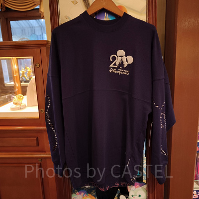 香港ディズニー20周年「ミッキー&フレンズ・グランドセレブレーショングッズ」:20周年スピリットジャージ