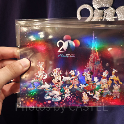 香港ディズニー20周年「ミッキー&フレンズ・グランドセレブレーショングッズ」:ポストカード