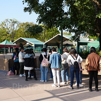 香港ディズニーランド：混雑時期