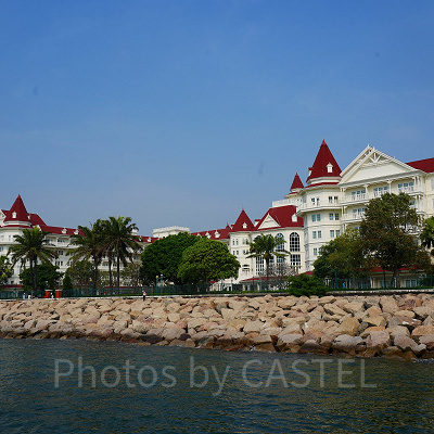 香港ディズニーランドホテル：外観