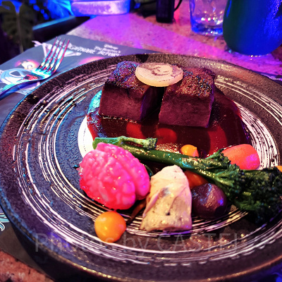 香港ディズニーランドのレストラン：リバービューカフェのナイトメアビフォアディナーメニュー