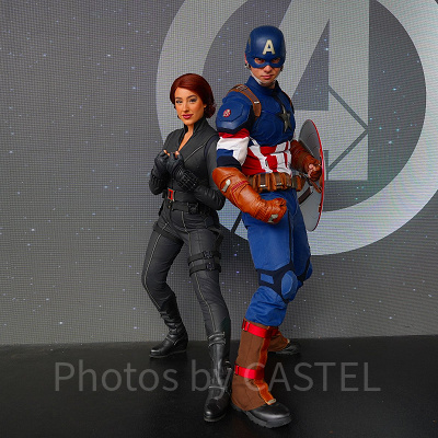 香港ディズニーのマーベルグリーティング：トゥモローランド・ステージ