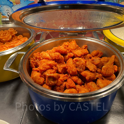 香港エンチャンテッドガーデンレストラン:唐揚げ