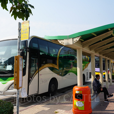 香港オーシャンパーク：バスでのアクセス