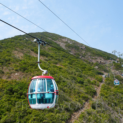 香港オーシャンパーク：ケーブルカー