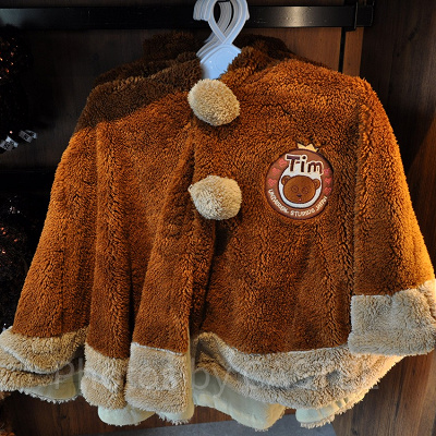 フード付きポンチョ