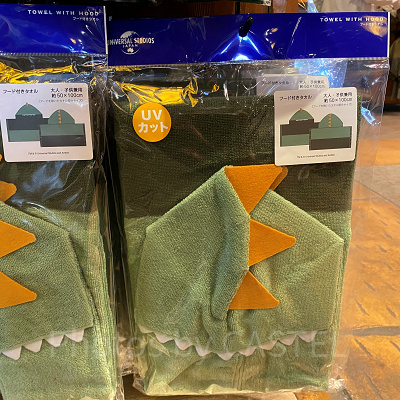 フード付きタオル