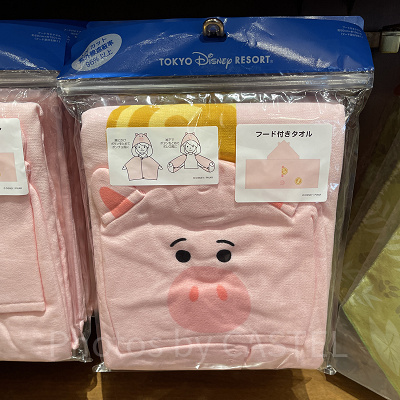 フード付きタオル