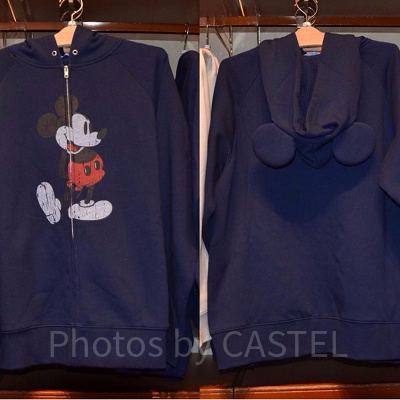 耳付きパーカー（ネイビー）