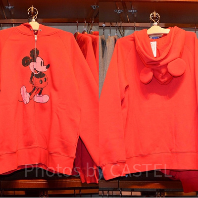 耳付きパーカー（レッド）