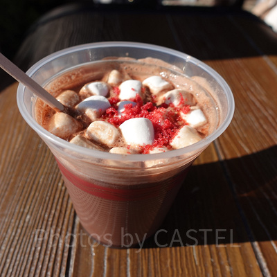 ホットカクテル(バーボン＆ココア)