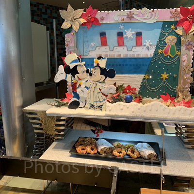 ホテルミラコスタ「オチェーアノ」レストランのスイーツ