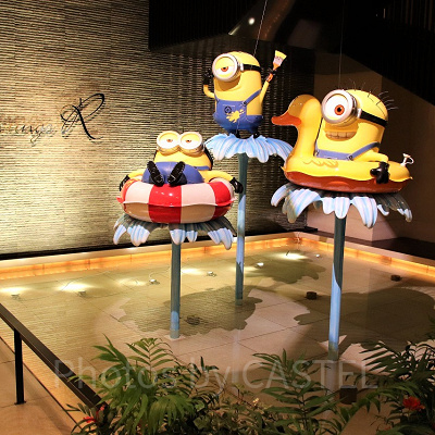 ホテル　ユニバーサル　ポートにはミニオンがいっぱい