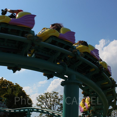 フランダーのフライングフィッシュコースターの怖さは？